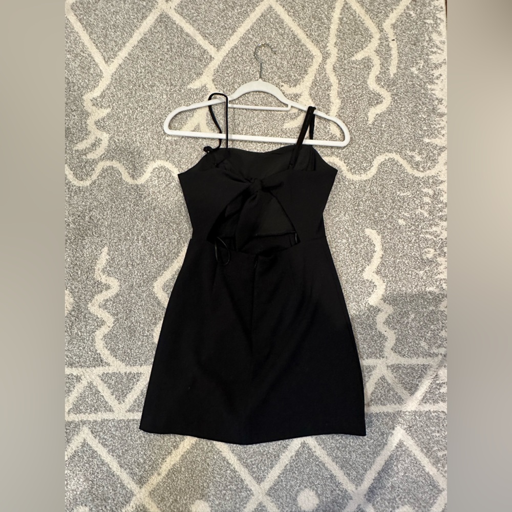 black french connection dress
